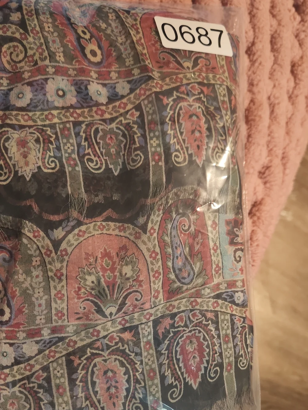 Etro Multicolor Paisley Open-Front Shawl